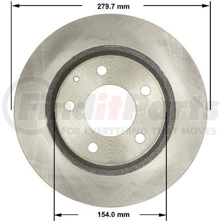 PRT5806 by BENDIX - Rotor