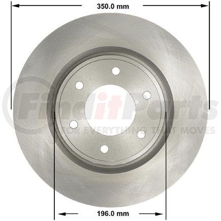 Bendix PRT5808 Disc Brake Rotor Rotor