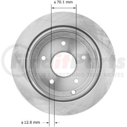 PRT5864 by BENDIX - Brake Rotor