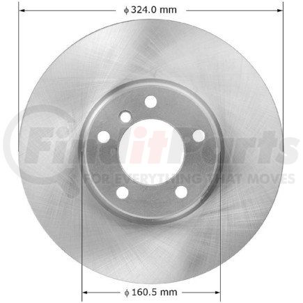 PRT5888 by BENDIX - Brake Rotor