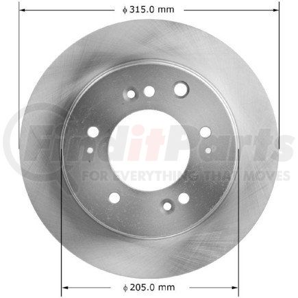 PRT5894 by BENDIX - Rotor