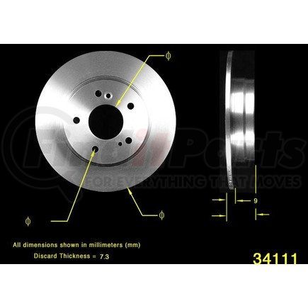 PRT5459 by BENDIX - Brake Rotor