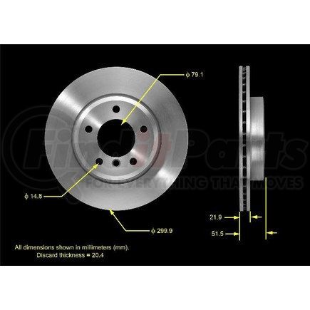 PRT5469 by BENDIX - Brake Rotor