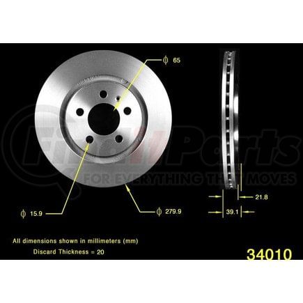 PRT5511 by BENDIX - Rotor