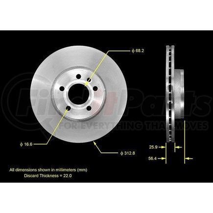 PRT5531 by BENDIX - Brake Rotor