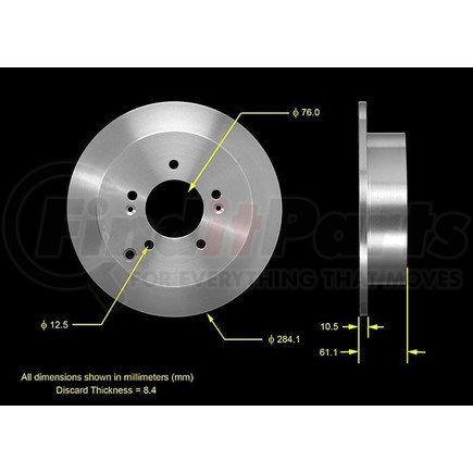 PRT5534 by BENDIX - Brake Rotor