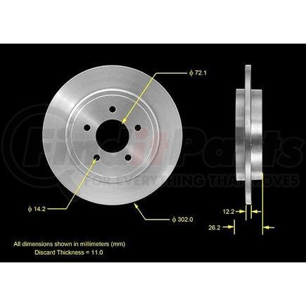 PRT5566 by BENDIX - Brake Rotor