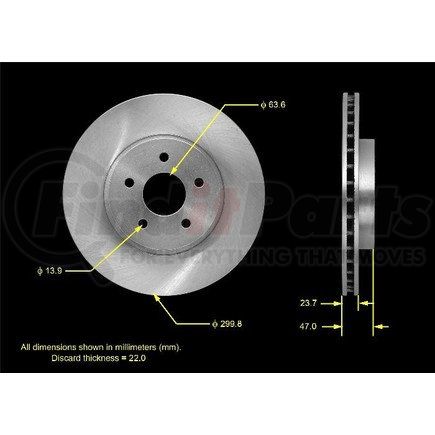 PRT5572 by BENDIX - Brake Rotor