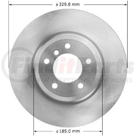 PRT6079 by BENDIX - Brake Rotor