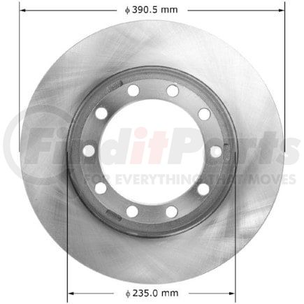 Bendix PRT6082 Disc Brake Rotor Rotor