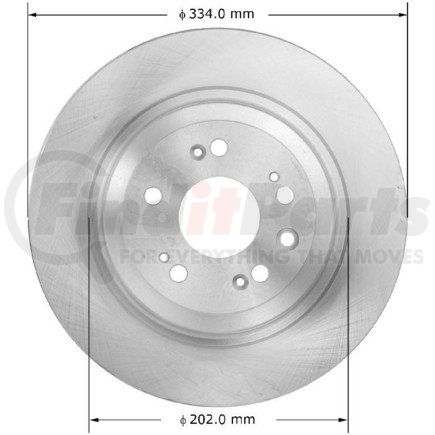 Bendix PRT6084 Disc Brake Rotor Brake Rotor