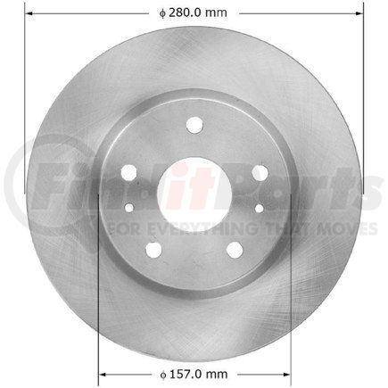 PRT6088 by BENDIX - Brake Rotor