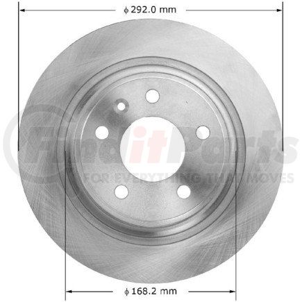 PRT6097 by BENDIX - Brake Rotor