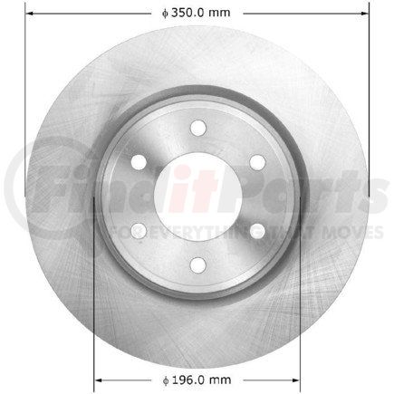 PRT6099 by BENDIX - Brake Rotor