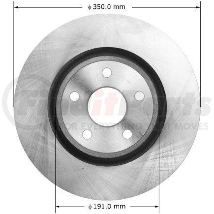 PRT6100 by BENDIX - Rotor