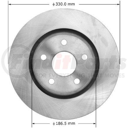 PRT6102 by BENDIX - Brake Rotor