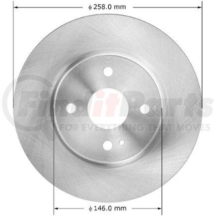 PRT6104 by BENDIX - Brake Rotor