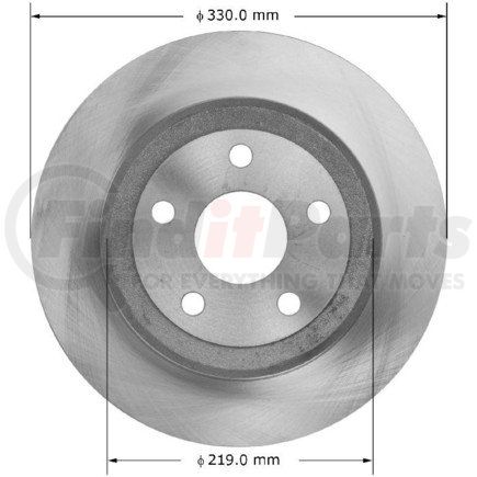 PRT6103 by BENDIX - Brake Rotor