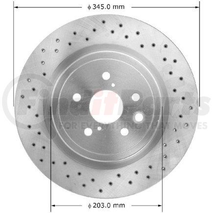 PRT6106 by BENDIX - Brake Rotor