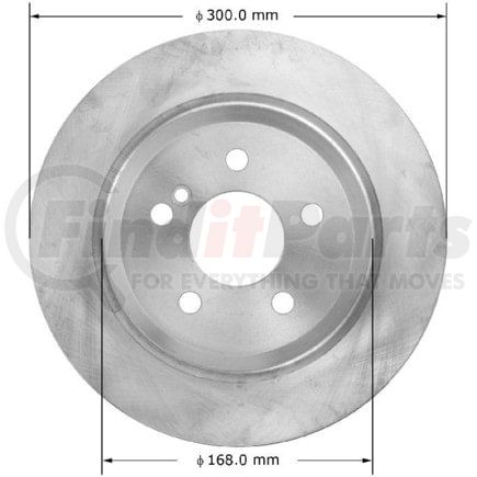 Bendix PRT6108 Disc Brake Rotor Rotor