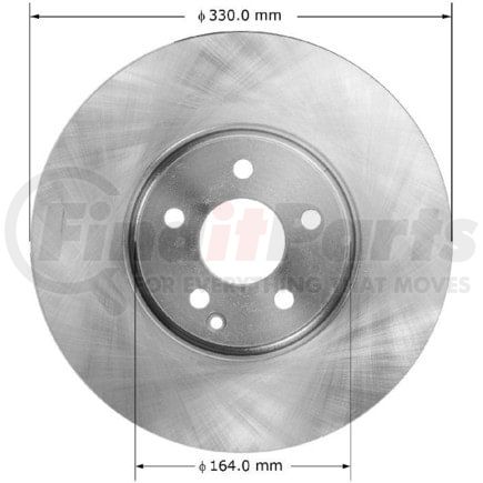 PRT6110 by BENDIX - Rotor
