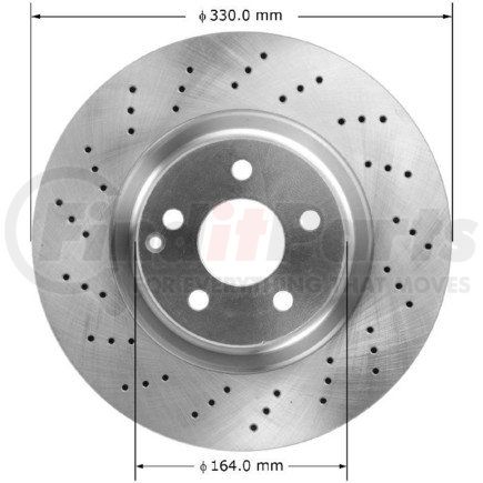 PRT6113 by BENDIX - Brake Rotor