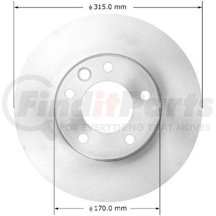 PRT6115 by BENDIX - Rotor