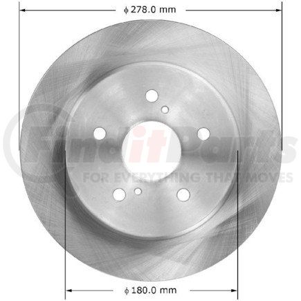 PRT6117 by BENDIX - Brake Rotor