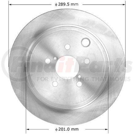 PRT6116 by BENDIX - Brake Rotor