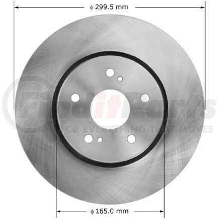 PRT6119 by BENDIX - Brake Rotor