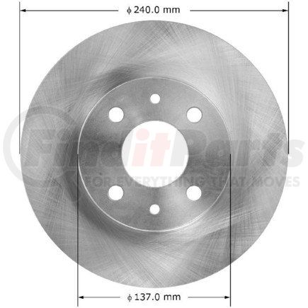 PRT6121 by BENDIX - Brake Rotor