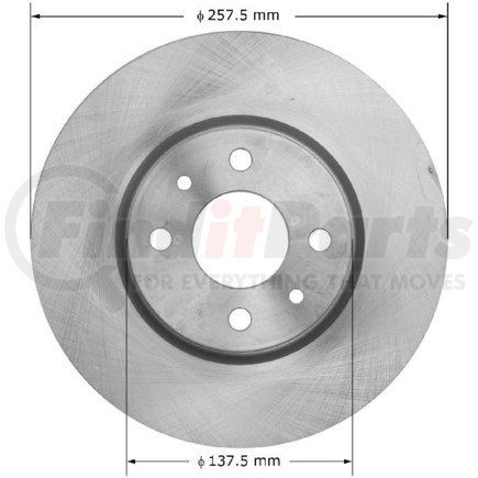 PRT6122 by BENDIX - Brake Rotor