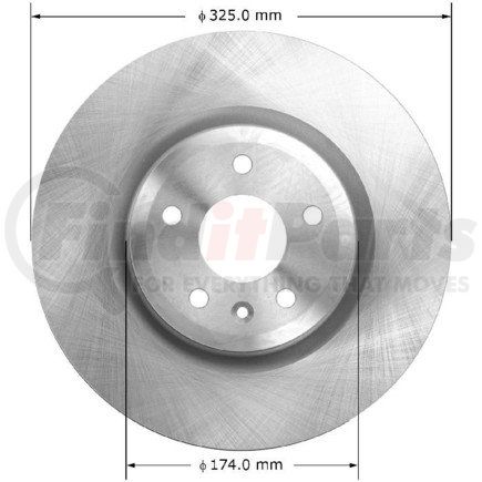 PRT6124 by BENDIX - Brake Rotor