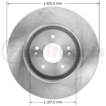 PRT6127 by BENDIX - Brake Rotor