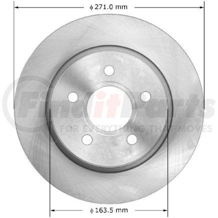 PRT6133 by BENDIX - Brake Rotor