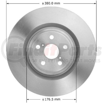 PRT6135 by BENDIX - Rotor