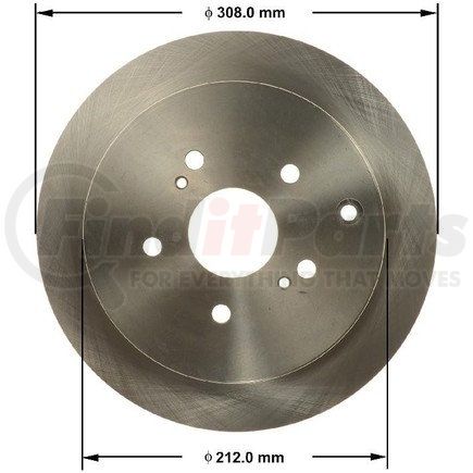 PRT6141 by BENDIX - Brake Rotor