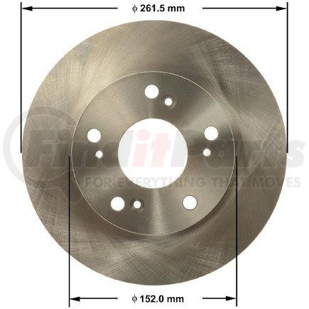 PRT6145 by BENDIX - Brake Rotor