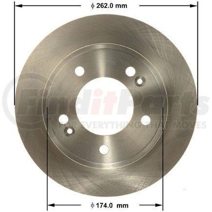 PRT6149 by BENDIX - Brake Rotor