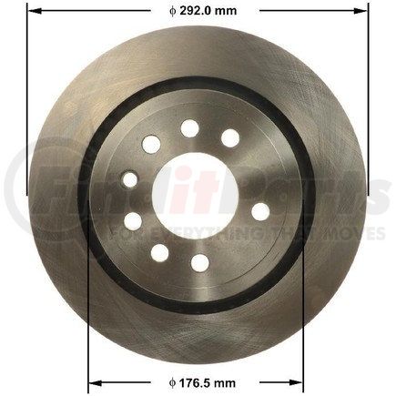 PRT6153 by BENDIX - Brake Rotor