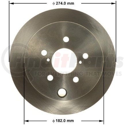 PRT6157 by BENDIX - Brake Rotor