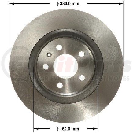 PRT6159 by BENDIX - Brake Rotor