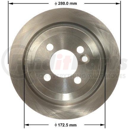 PRT6165 by BENDIX - Brake Rotor