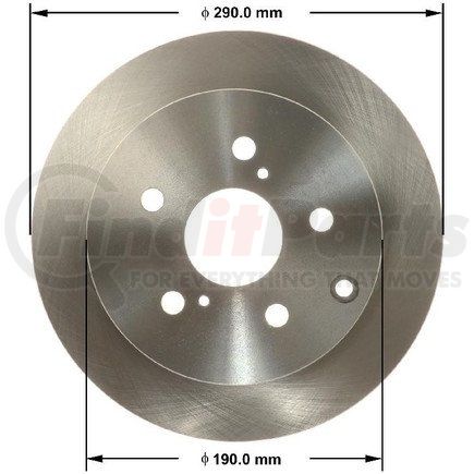 Bendix PRT6174 Disc Brake Rotor Rotor