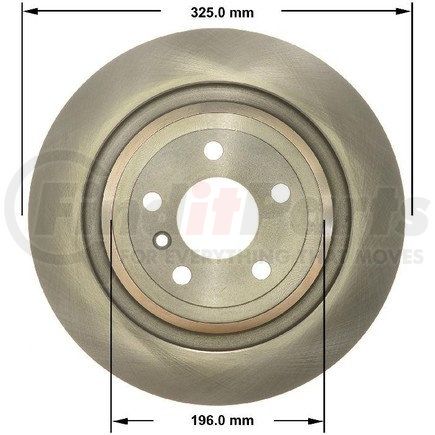PRT6190 by BENDIX - Disc Brake Rotor - Fits 2012-2015 Mercedes ML350