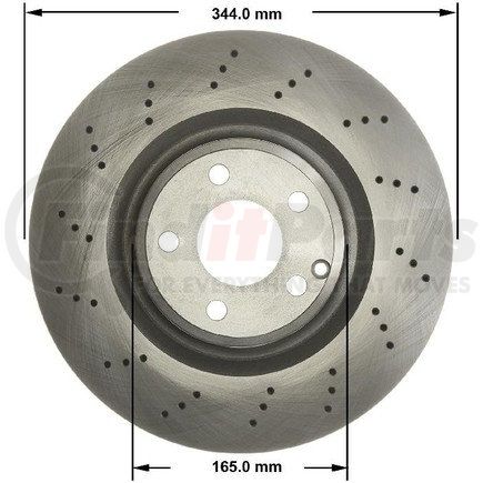 PRT6192 by BENDIX - Rotor