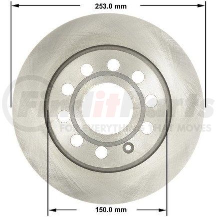 PRT6168 by BENDIX - Brake Rotor