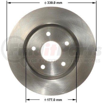 PRT6170 by BENDIX - Brake Rotor