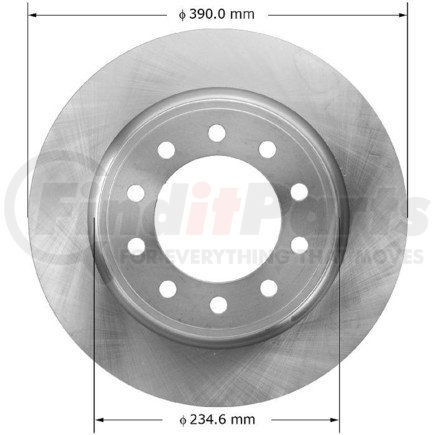 PRT5911 by BENDIX - Brake Rotor