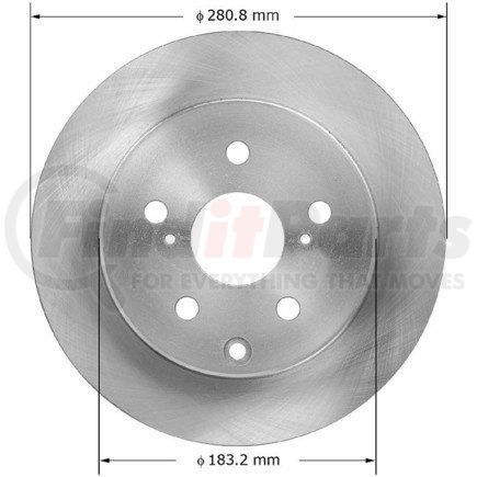 PRT5922 by BENDIX - Rotor